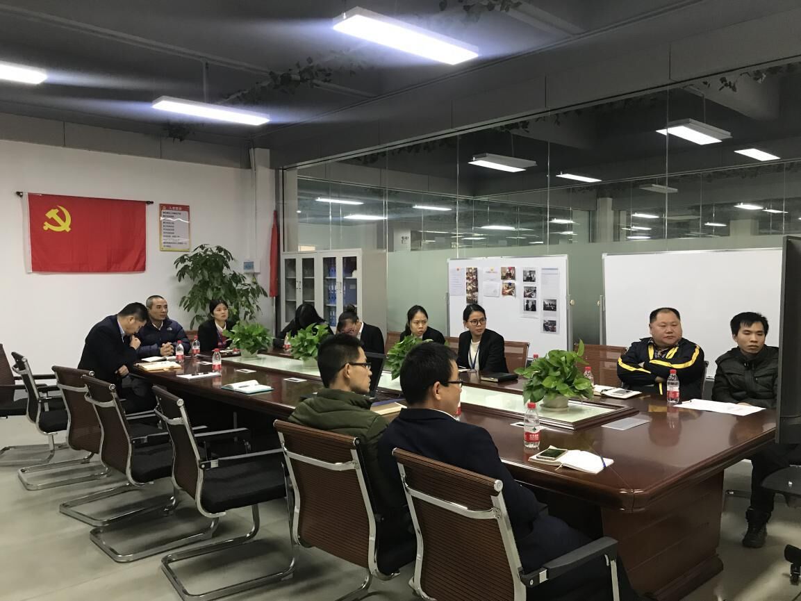 廣東國立科技股份有限公司黨支部組織學(xué)習(xí)黨的“十九大”精神活動(dòng)